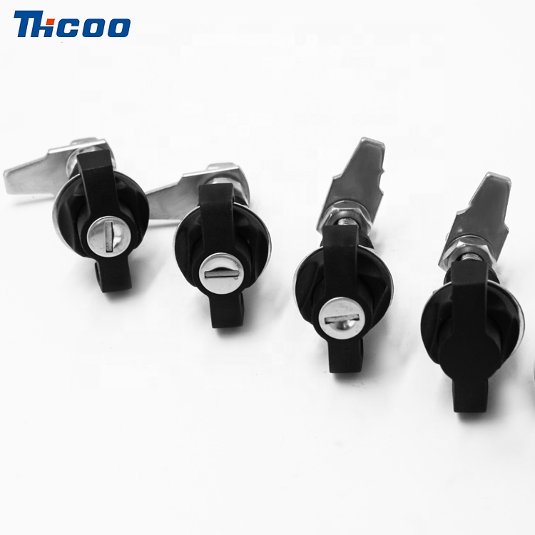 Poignée en forme d'aile Type de cadenas Serrure à languette à rotation réglable-A6073