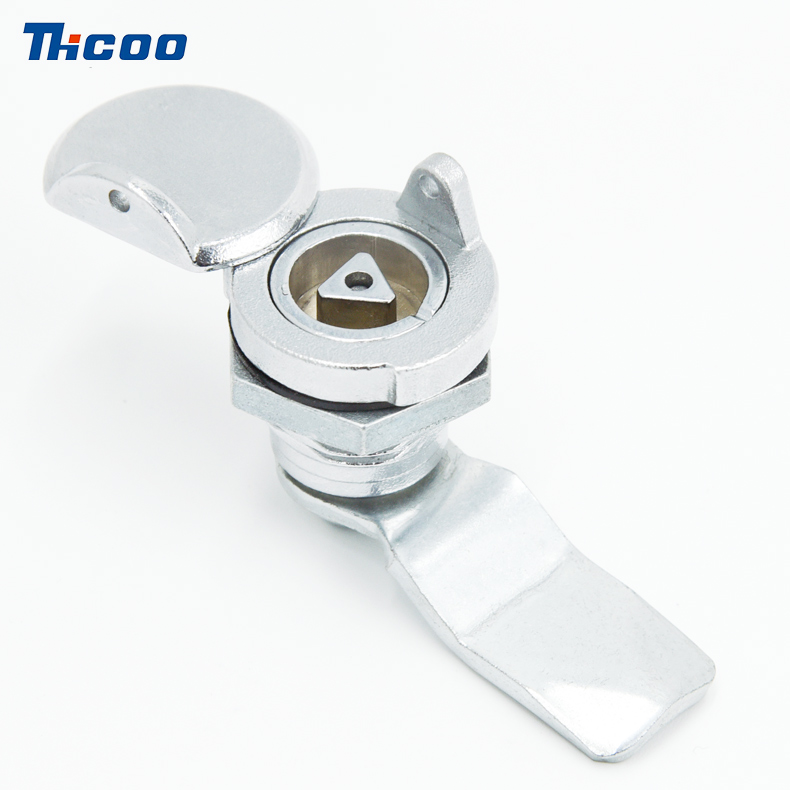 Serrure à compression de type outil à capuchon rond-A6086