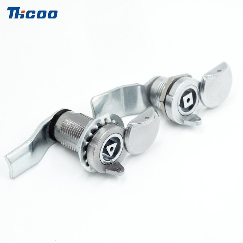 Serrure à compression de type outil à capuchon rond-A6086
