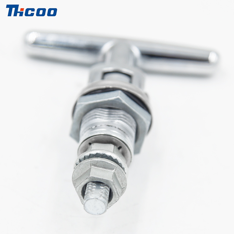 Serrure à came fixe à poignée pliante-A6309-10