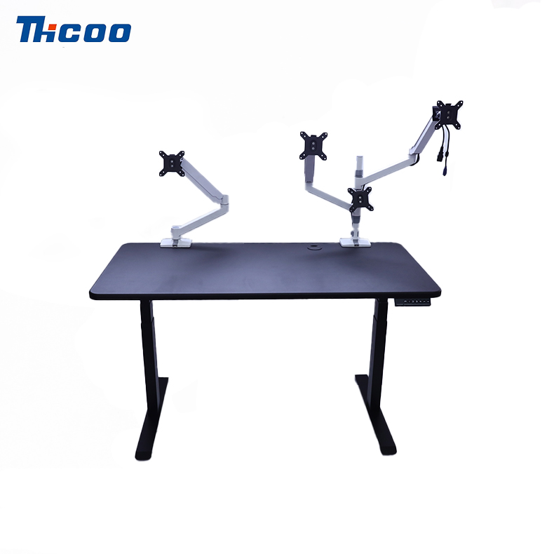 Table élévatrice à trois sections à chargement positif à deux moteurs avec dessus de table